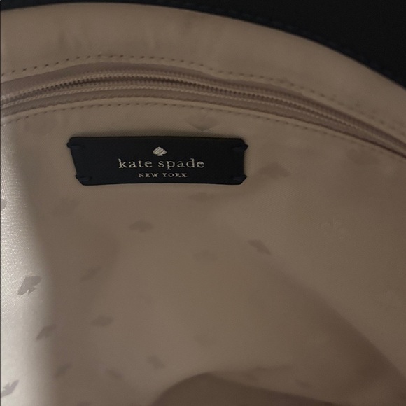 Kate Spade Aqua and White Tote - Picture 7 of 7